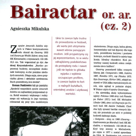 Agnieszka Mikulska: Bairactar or.ar. (ARABY 17)