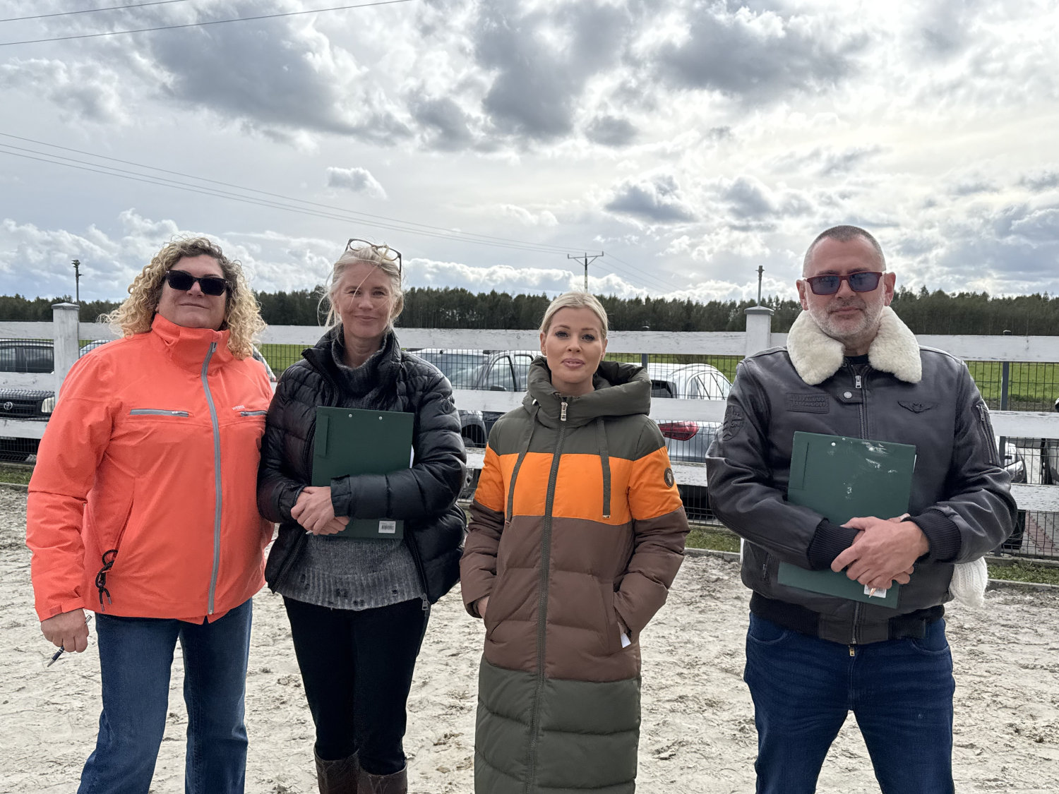 Łukasz Goździalski and the Seminar's participants (left to right): Laura Mascagna, Pamela Moell and Kathleen Ohlsson